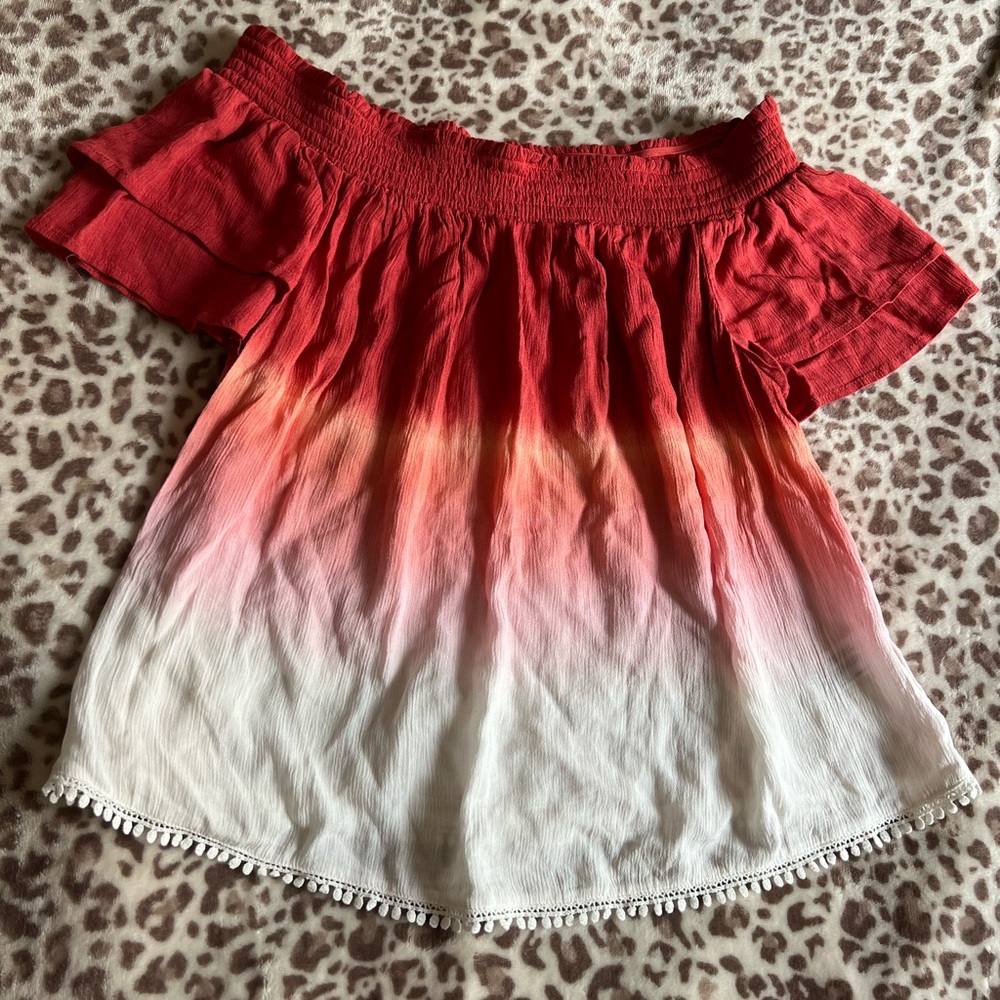 Xhilaration Ombré Top
